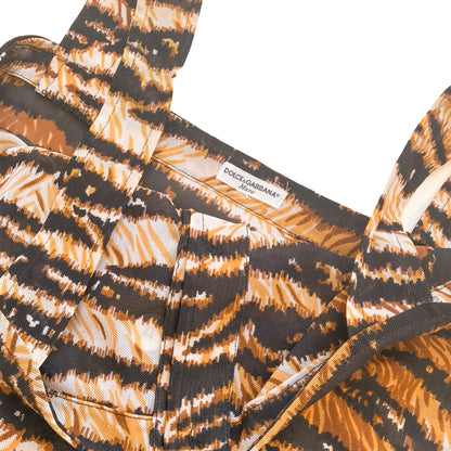 Dolce & Gabbana S/S 1996 Tiger Mesh Dress