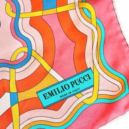 Emilio Pucci VTG silk scarf