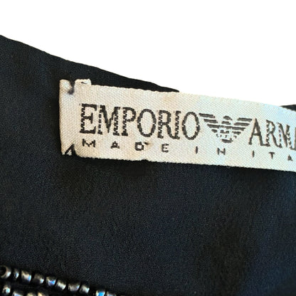 Emporio Armani 1998 Silk Beaded Camisole - Runway
