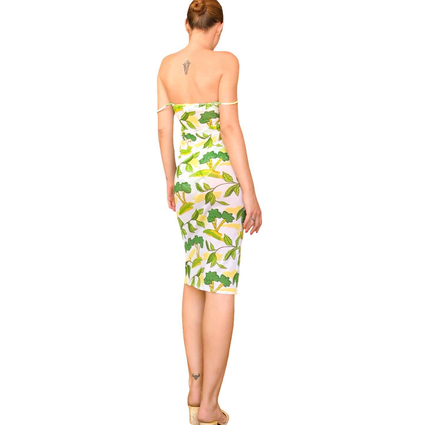 Eres 1988 RARE Printed Swimsuit Set