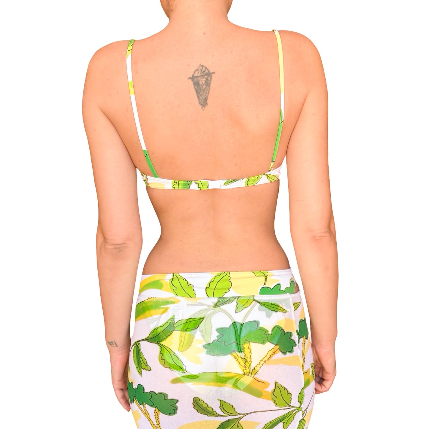 Eres 1988 RARE Printed Swimsuit Set