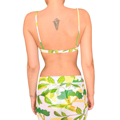 Eres 1988 RARE Printed Swimsuit Set