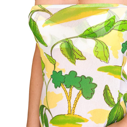 Eres 1988 RARE Printed Swimsuit Set