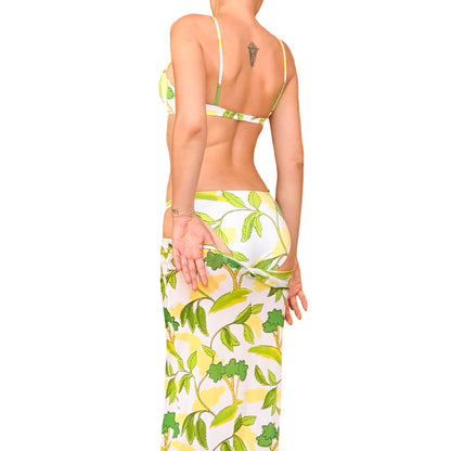 Eres 1988 RARE Printed Swimsuit Set