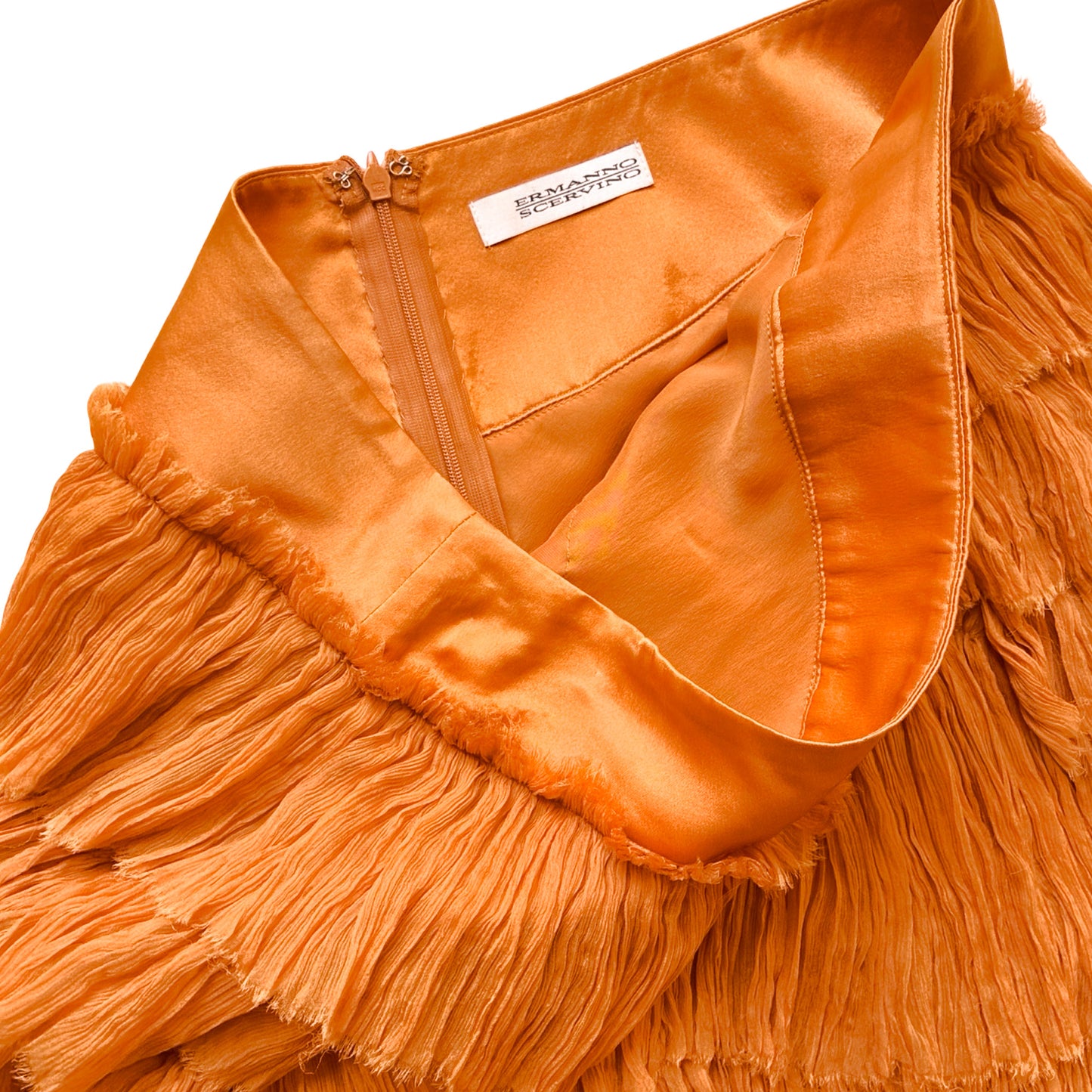 Ermanno Scervino Fall 2005 Amber Silk Skirt - Runway