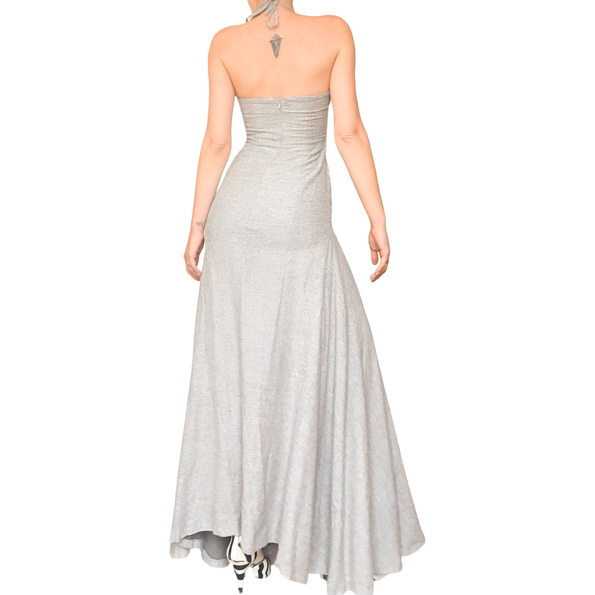 Fátima Lopes 2002 Wool Gown