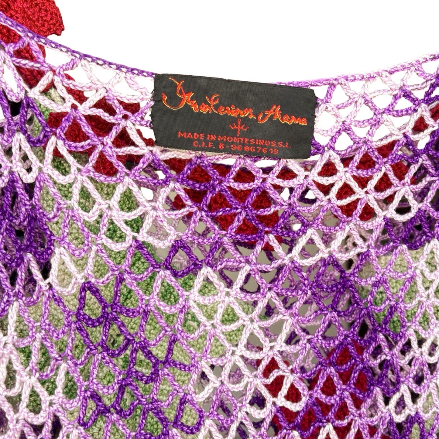 Francis Montesinos RARE Crochet Adam & Eve Dress