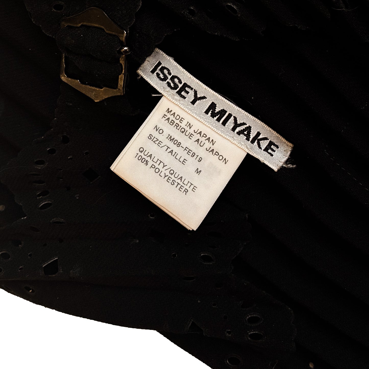 Issey Miyake 2000 Open Back Pleated Halter