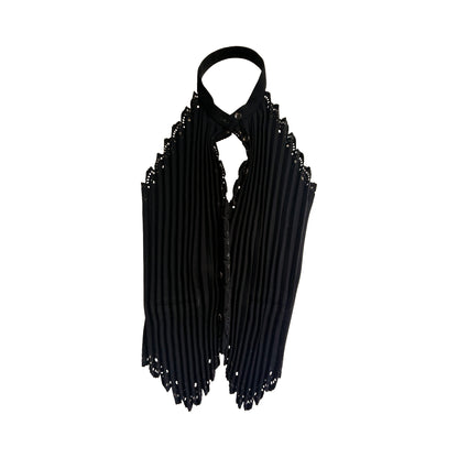 Issey Miyake 2000 Open Back Pleated Halter