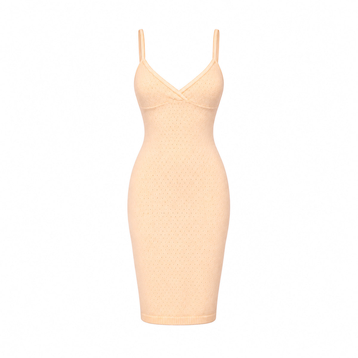 Alessandro Dell’Acqua VTG Merino Wool Pointelle Dress