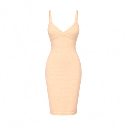 Alessandro Dell’Acqua VTG Merino Wool Pointelle Dress