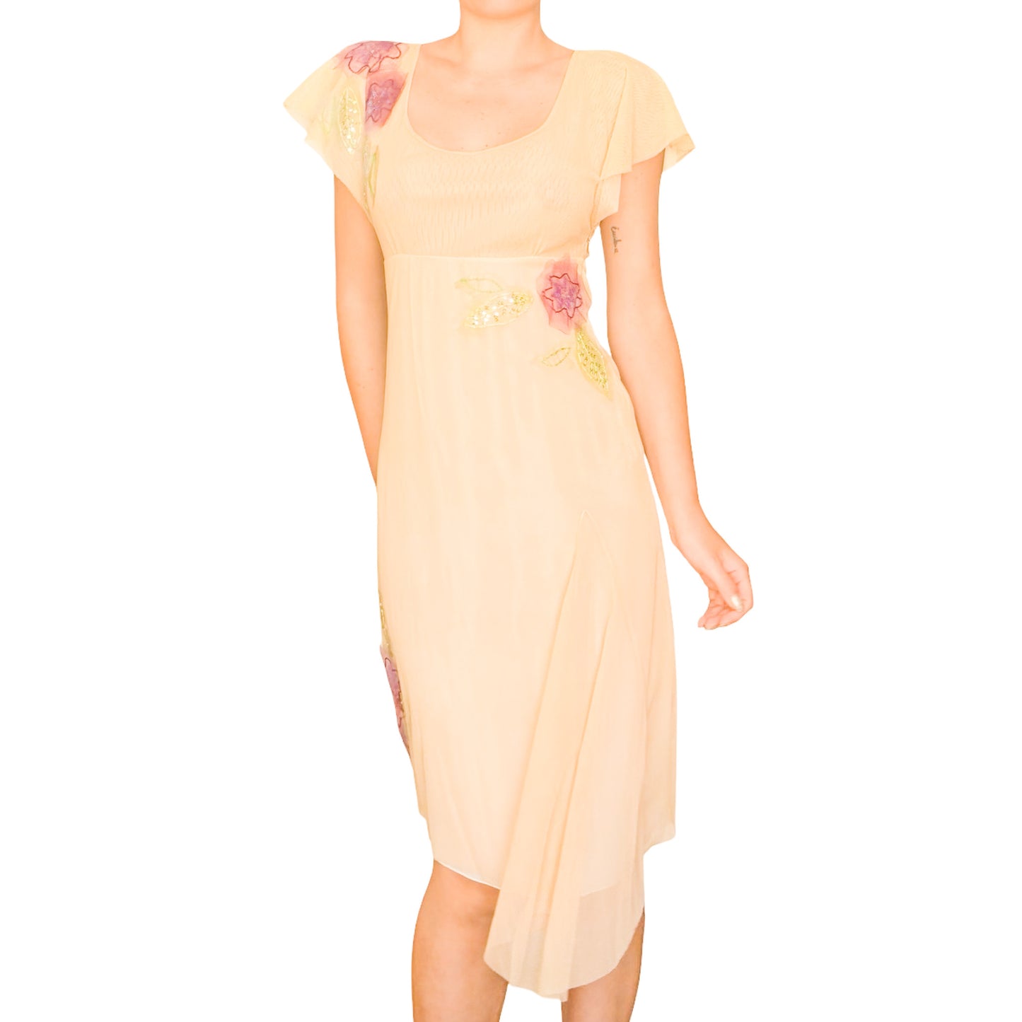 GEEN 2004 Sand Mesh Garden Dress