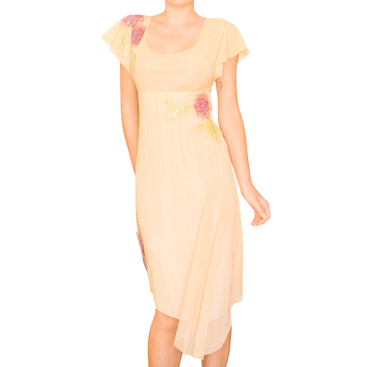 GEEN 2004 Sand Mesh Garden Dress