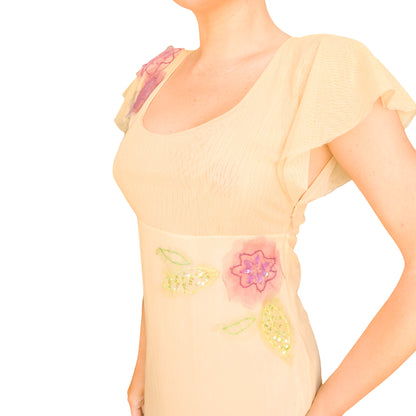 GEEN 2004 Sand Mesh Garden Dress
