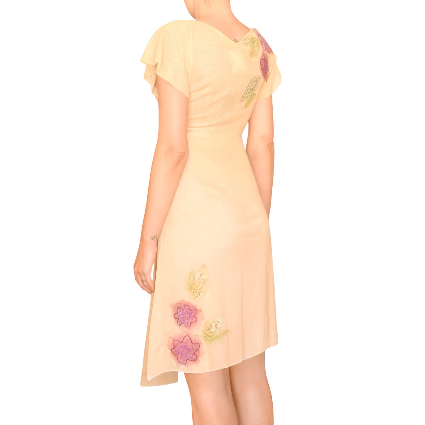 GEEN 2004 Sand Mesh Garden Dress