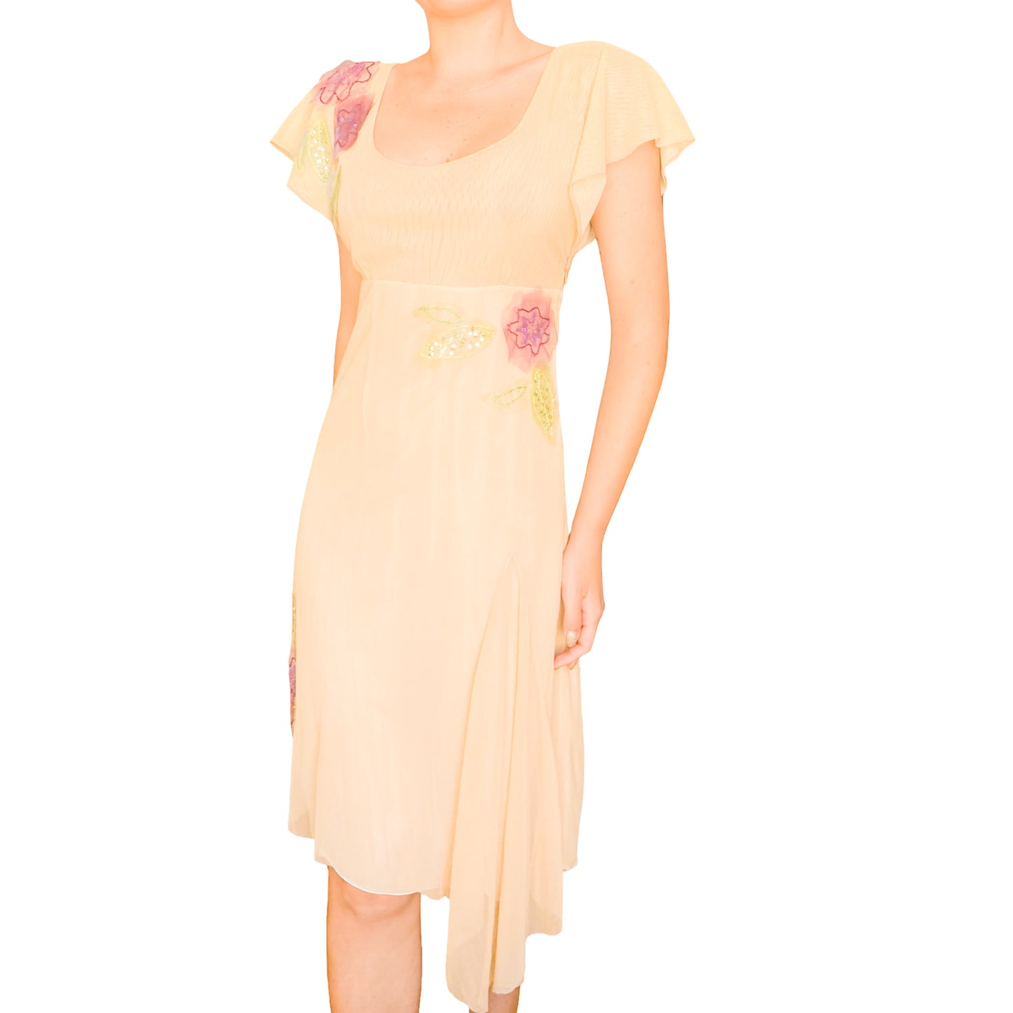 GEEN 2004 Sand Mesh Garden Dress