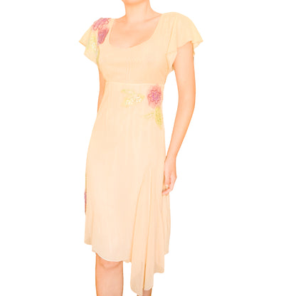 GEEN 2004 Sand Mesh Garden Dress