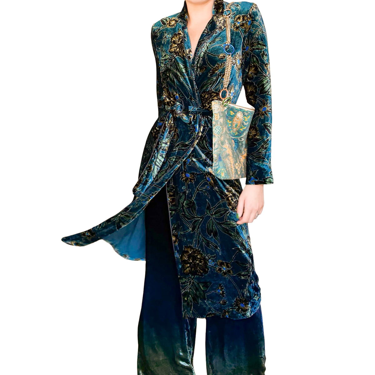 Miss Sixty 2000s Tapestry Chain Bag
