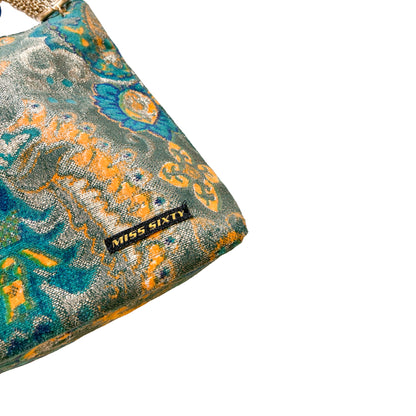 Miss Sixty 2000s Tapestry Chain Bag