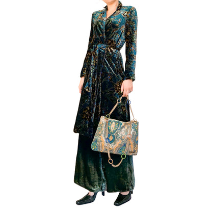 Miss Sixty 2000s Tapestry Chain Bag