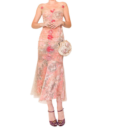 Italian Velvet 3D Rose Clutch Bag