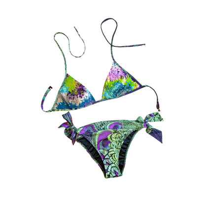 La Perla 2010 Peacock Sequin Bikini - documented