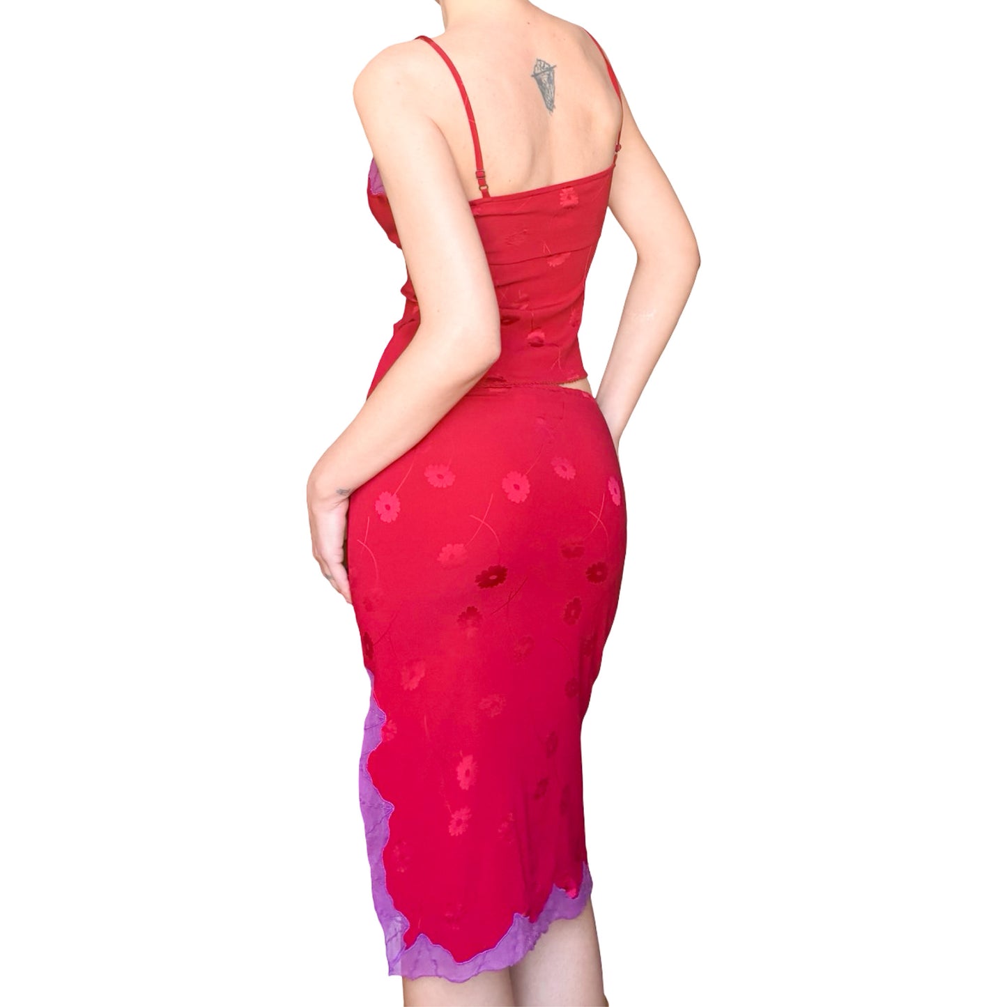 Lolita Lempicka S/S 2000 silk set - runway