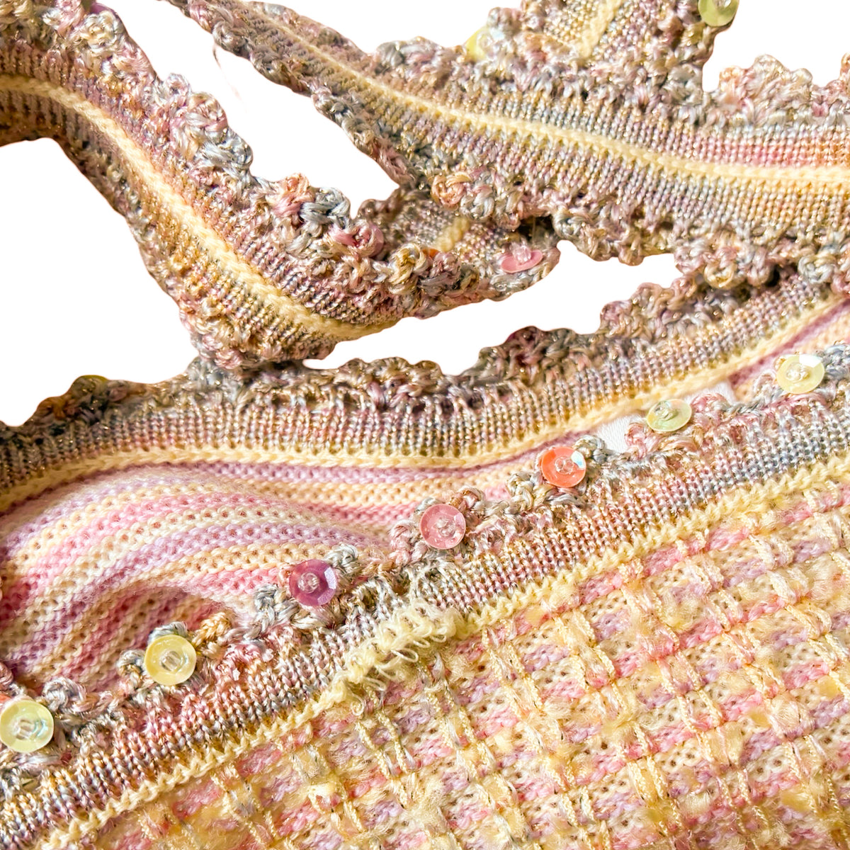 Escada 2003 Sorbet Tweed Bustier