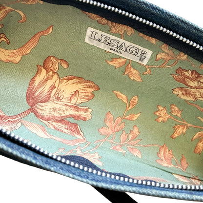 Maison Lesage RARE Beaded Denim Bag