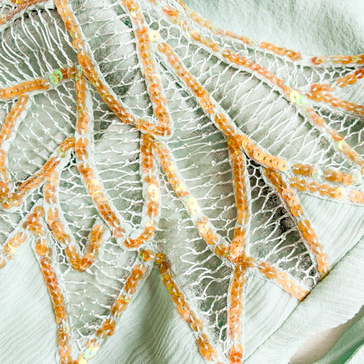 La Perla 90's Angelic Silk Mint Gown
