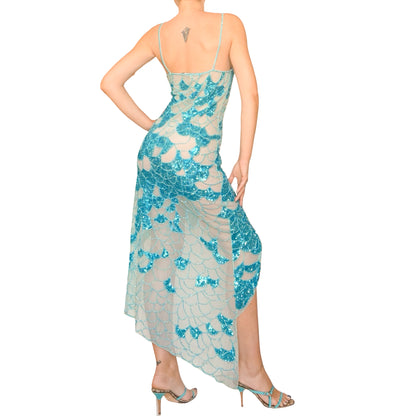 Vlad.De.Marco 90's RARE Scale Sequin Dress