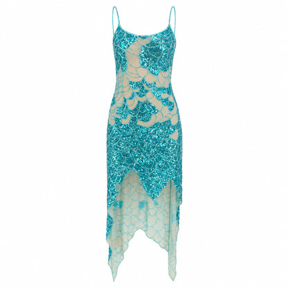 Vlad.De.Marco 90's RARE Scale Sequin Dress