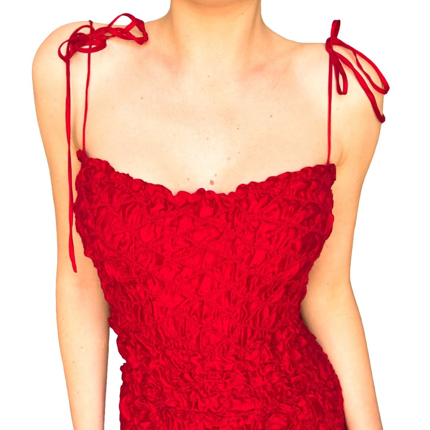 Plein Sud 2004 Ruched Silk Dress - Runway