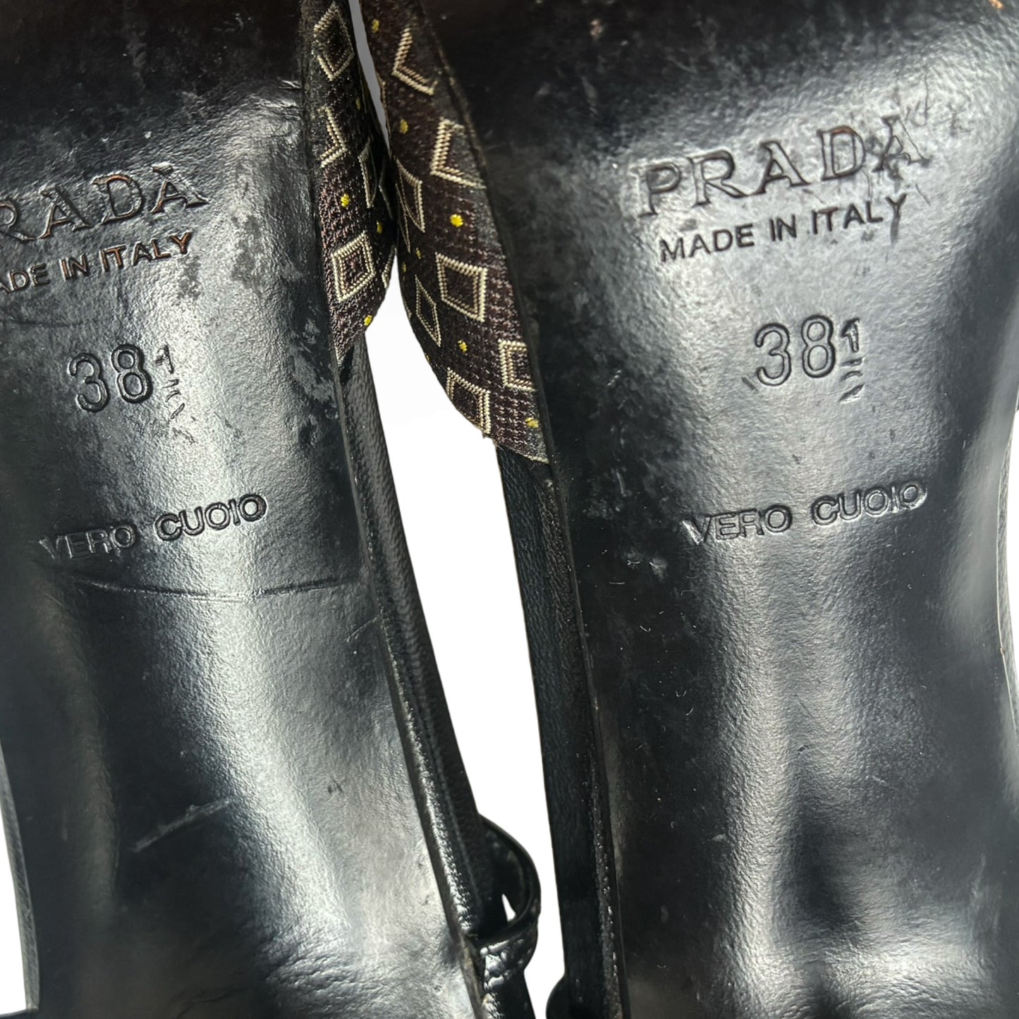 Prada 2003 Kimono Sling back