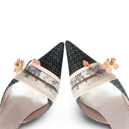 Prada 2003 Heels Pointed Mules