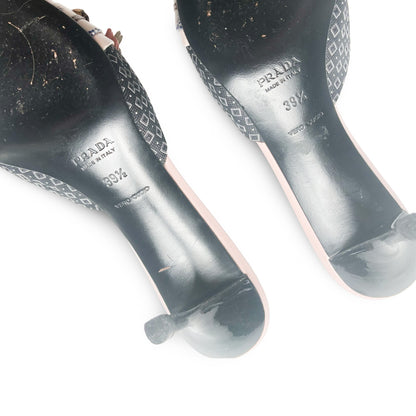 Prada 2003 Heels Pointed Mules