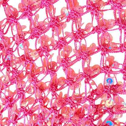Roberto Cavalli Y2K Barbie Crochet Sequined Top