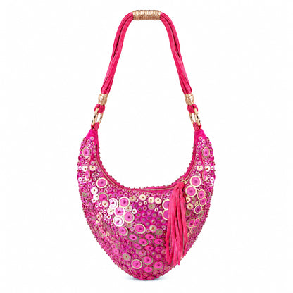 Cesare Paciotti 2005 Crescent Embellished Bag - Documented