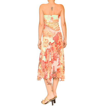 Roberto Cavalli Y2K Stretchy Sun Dress / Skirt
