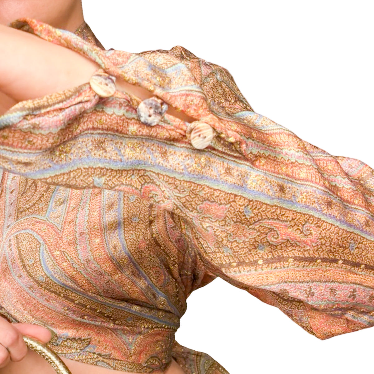 Roberto Cavalli 1998 archival silk paisley shirt - documented