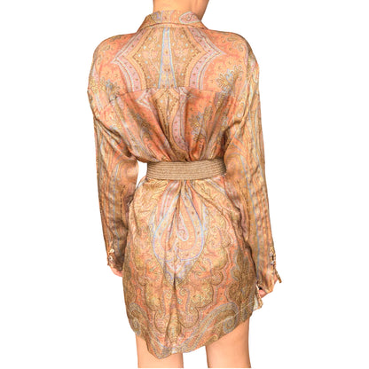 Roberto Cavalli 1998 archival silk paisley shirt - documented