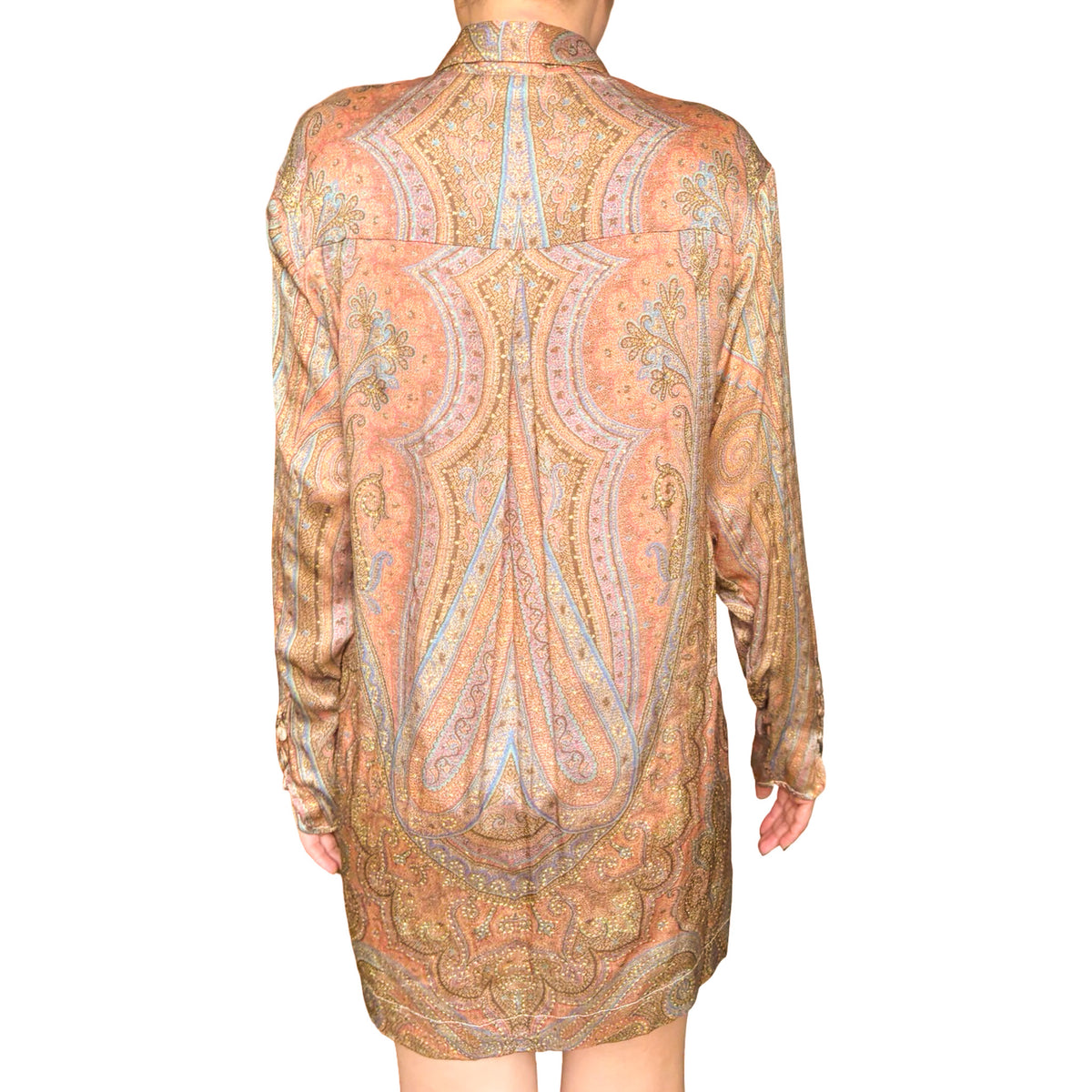 Roberto Cavalli 1998 archival silk paisley shirt - documented