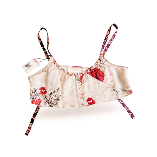Odd Molly 2011 Silk Patchwork Crop Top - Runway