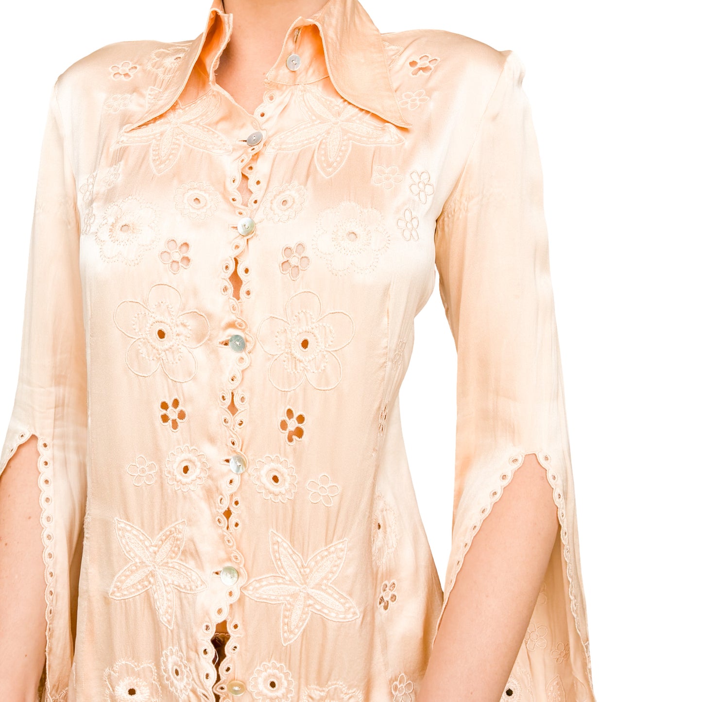 Roberto Cavalli 2000 RARE Eyelet Shirt - Documented