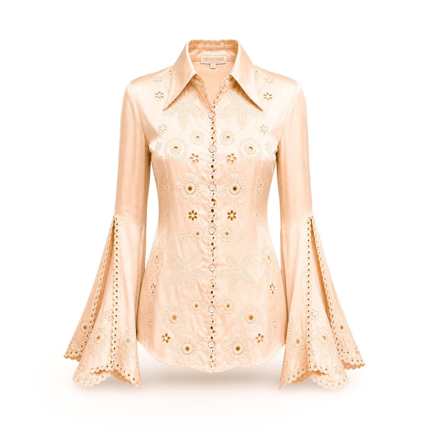 Roberto Cavalli 2000 RARE Eyelet Shirt - Documented