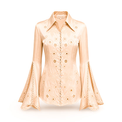 Roberto Cavalli 2000 RARE Eyelet Shirt - Documented