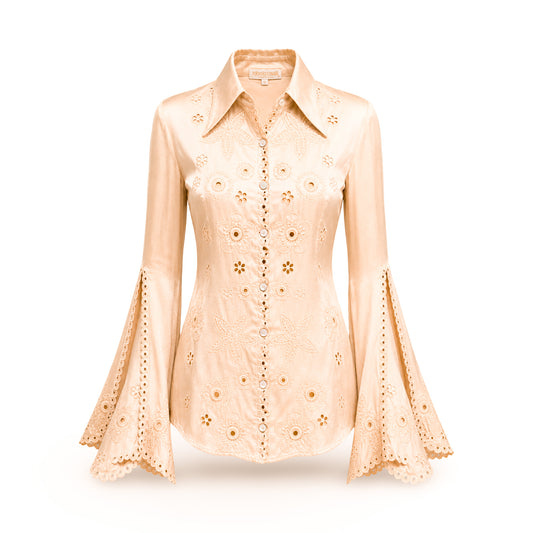 Roberto Cavalli 2000 RARE Eyelet Shirt - Documented