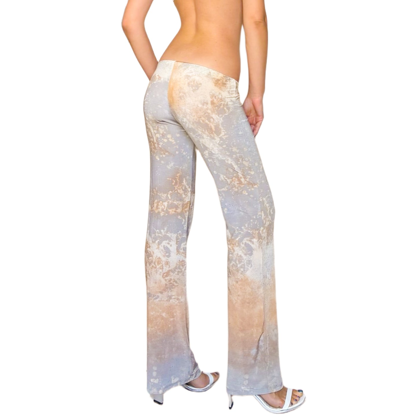 Roberto Cavalli  1999 Foam Flared Pants - runway