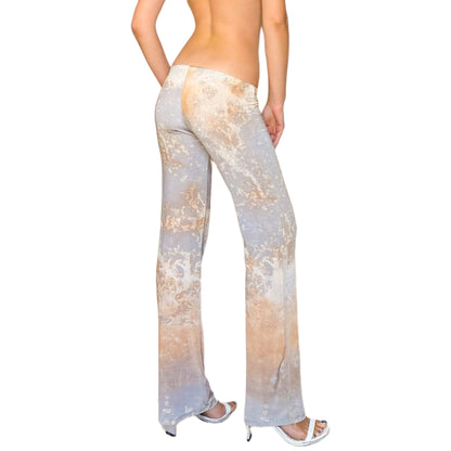 Roberto Cavalli  1999 Foam Flared Pants - runway