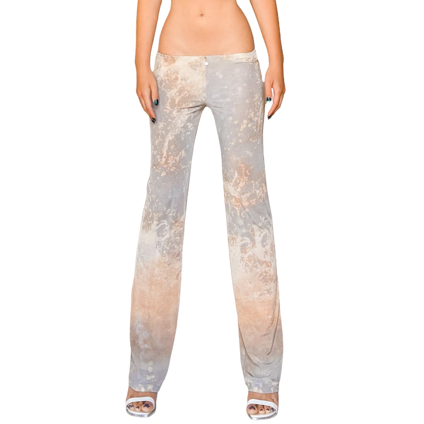 Roberto Cavalli  1999 Foam Flared Pants - runway